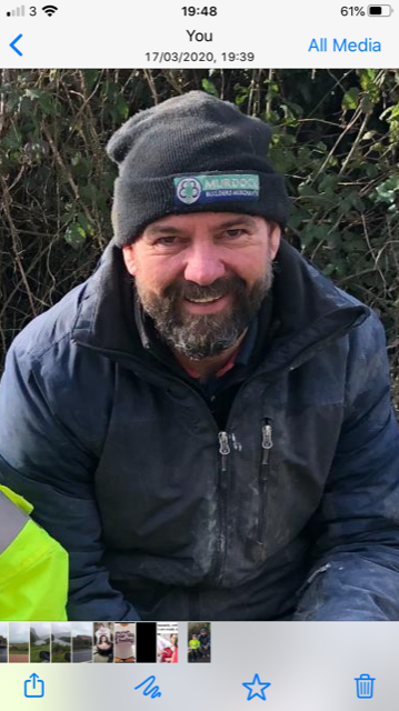 persons working on site